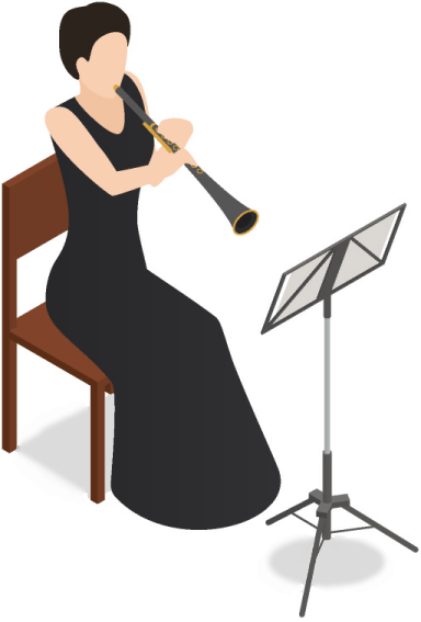 clarinet-player