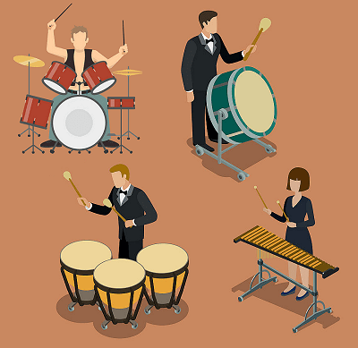 percussionists